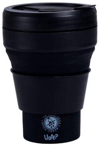 Copo Retrátil Preto - Ícone