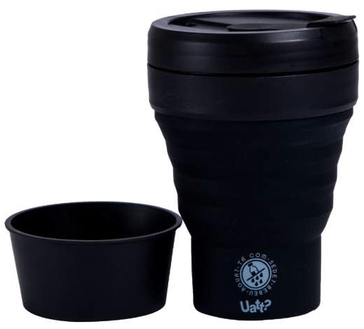 Copo Retrátil Preto - Ícone