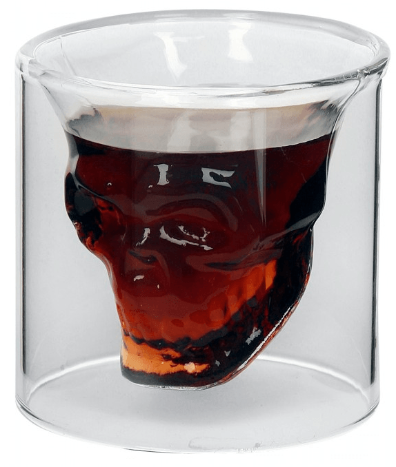 Copo Shot - Caveira - Doomed