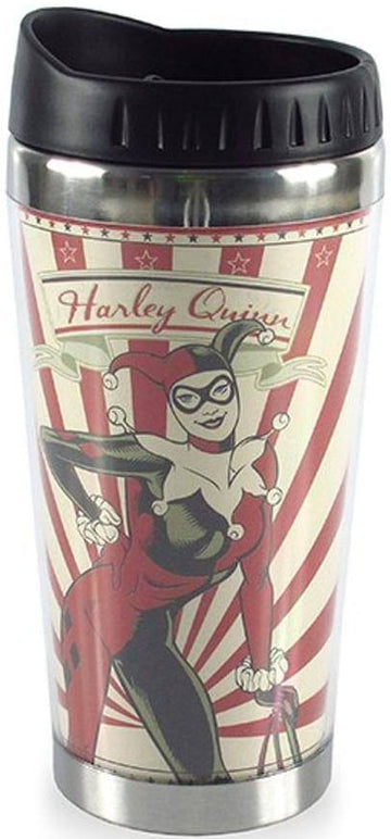 Copo Térmico - DC Comics - Arlequina