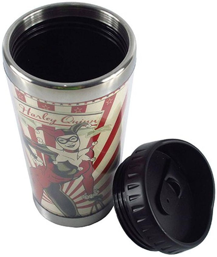 Copo Térmico - DC Comics - Arlequina