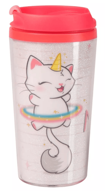 Copo Térmico Pop - Gato Unicórnio