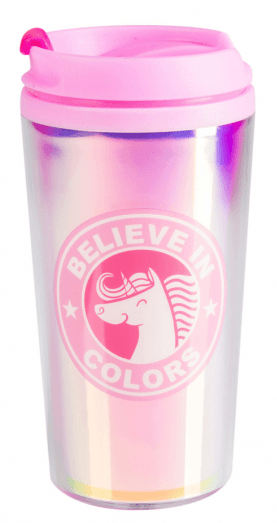 Copo Térmico Pop Holográfico - Unicórnio Believe