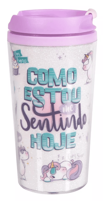 Copo Térmico Pop - Unicórnio do Dia
