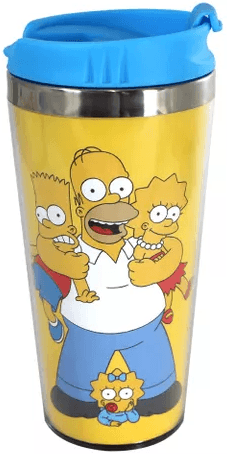 Copo Térmico - Simpsons
