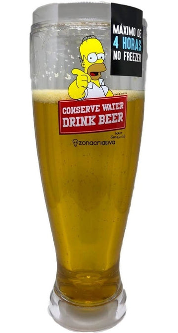 Copo Tulipa Conserve Água, Beba Cerveja - Duff