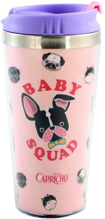 Copo Viagem Capricho - Baby Squad (Glitter)