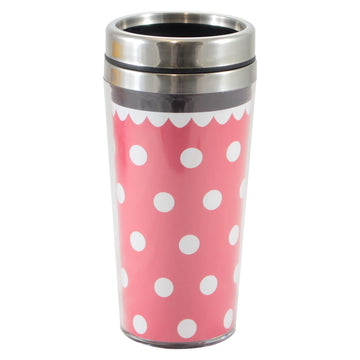 Copo Viagem Minnie Mouse com Glitter