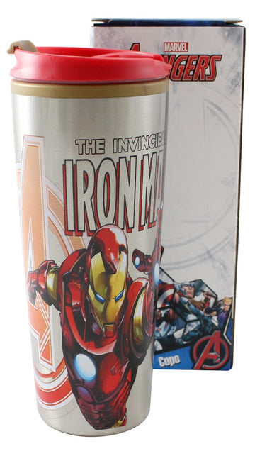 Copo Viagem Vingadores - Homem de ferro