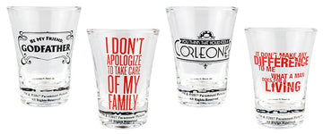 Copos Shot e Caixa - O Poderoso Chefão