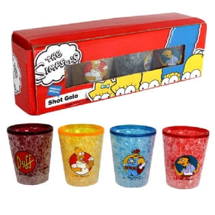 Copos Shot - Hommer Simpson e Amigos