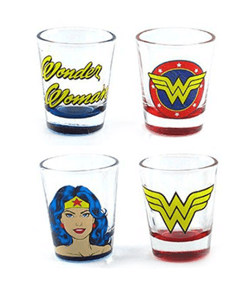Copos Shot - Mulher Maravilha