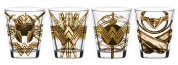 Copos Shot - Mulher Maravilha (Símbolos)