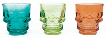 Copos Shot - Skull Colorido