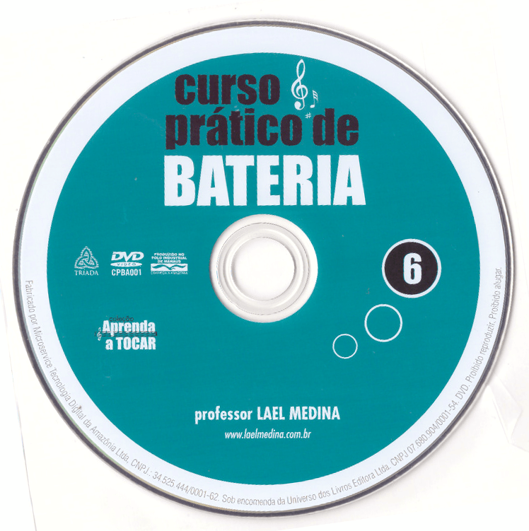 Curso Prático de Bateria - Vol. 6 - Prof° Leal Medina
