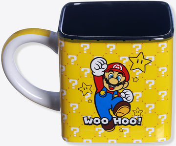 Caneca Cubo - Mario Star - 300ml