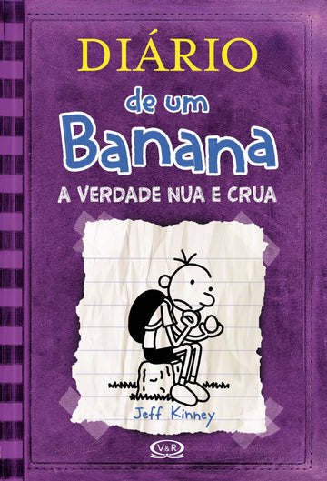 Diário de um Banana - A Verdade Nua e Crua - Jeff Kinney - Capa Cartão