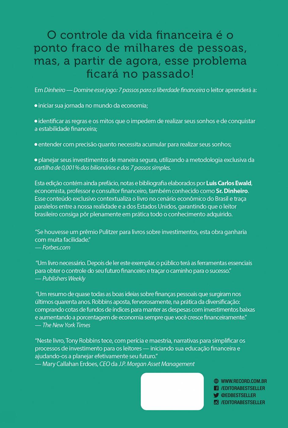 Dinheiro - Domine Esse Jogo - Tony Robbins