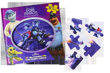 Dois Irmãos: Uma Jornada Fantástica - Meu Primeiro Livro Quebra-Cabeças
