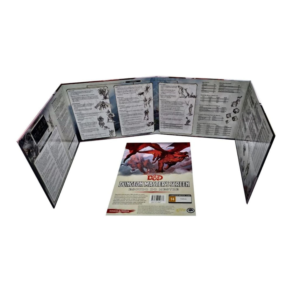 Dungeons & Dragons - Escudo do Mestre em Português