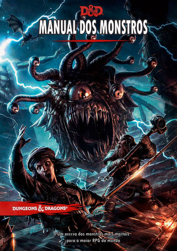 Dungeons e Dragons - Monster Manual - Livro dos Monstros - Edição em Português