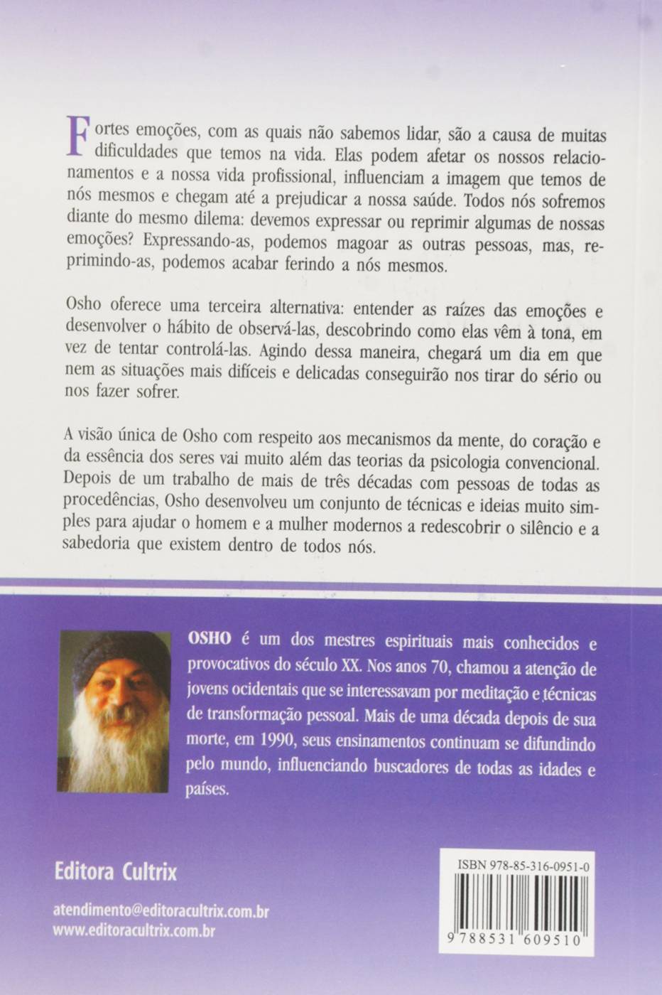 Emoções: Liberte-se da Raiva, do Ciúme, da Inveja e do Medo - OSHO