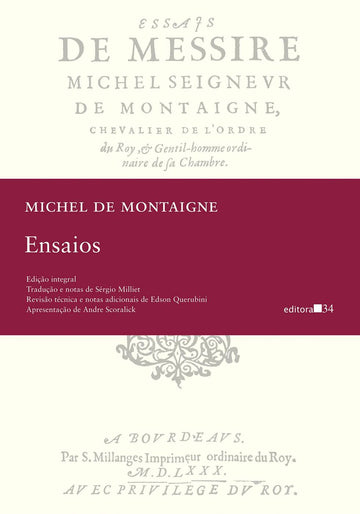 Ensaios - Michel de Montaigne