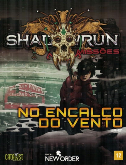 Escudo do Mestre Shadowrun + No Encalço do Vento
