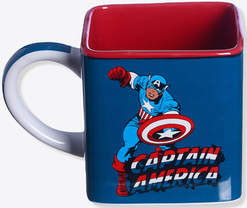 Caneca Cubo - Capitão América - 300ml