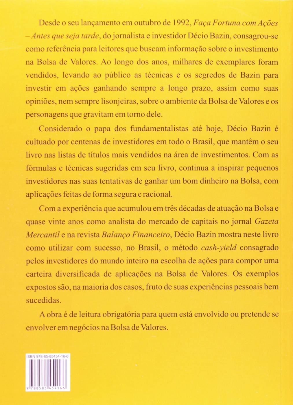 Faça Fortuna com Ações - Antes que seja Tarde - Décio Bazin