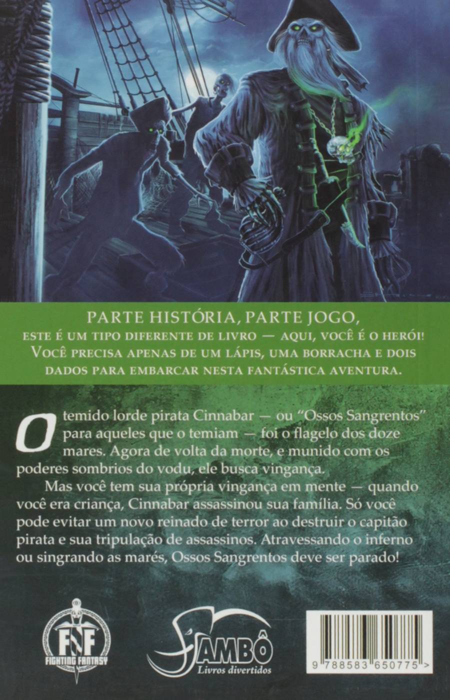 Fighting Fantasy - Ossos Sangrentos - Steve Jackson e Ian Livingstone