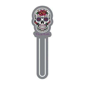 Frida Kahlo- Marcador de Livro - Caveira Mexicana