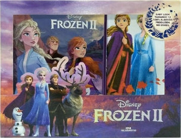 Frozen 2 - Livro + Camiseta
