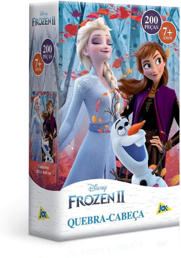 Frozen 2 - Quebra-cabeça 200 Peças Toyster Brinquedos Colorido