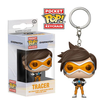 Funko Chaveiro - Overwatch - Tracer