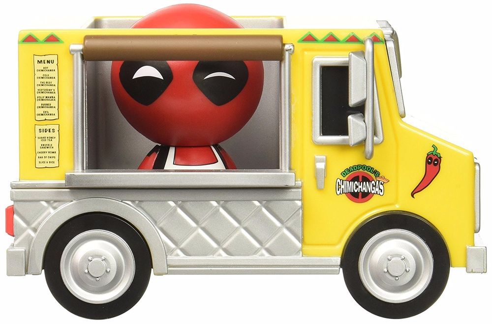 Funko Dorbz Ridez - Deadpool with Chimichanga Truck 16