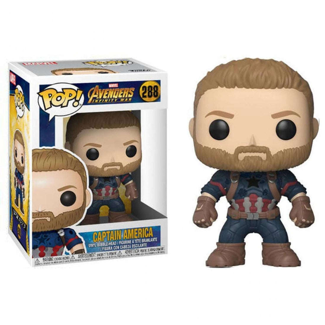 Funko Pop - Avengers Infinity War - Captain America 288