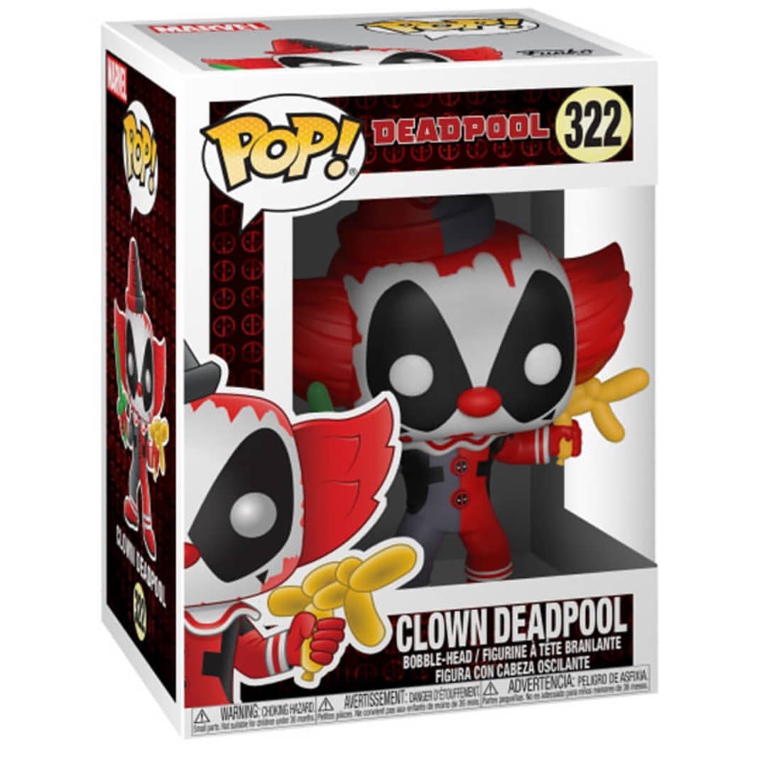 Funko Pop - Deadpool - Clown Deadpool - 322