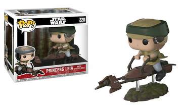 Funko Pop - Star Wars - Princess Leia with Speeder Bike 228