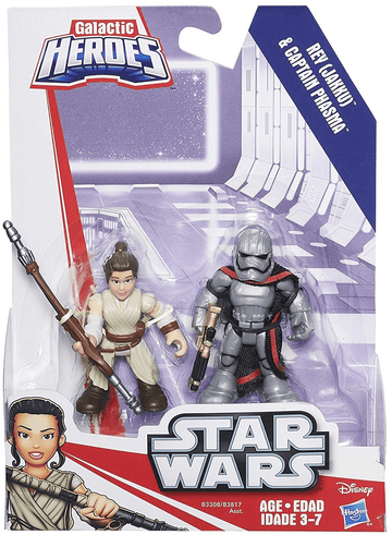 Galactic Heroes - Star Wars - Rey e Captain Phasma