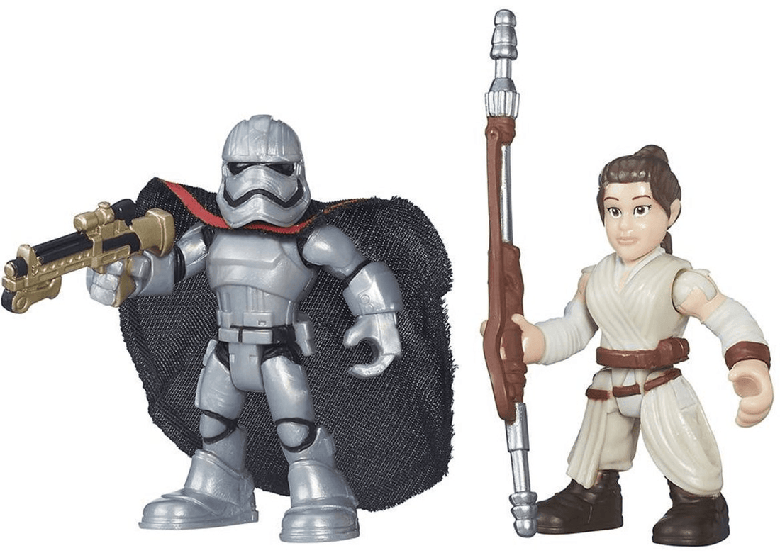 Galactic Heroes - Star Wars - Rey e Captain Phasma