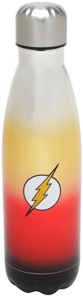 Garrafa Alumínio Degrade - DC Comics - Flash Símbolo