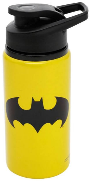 Garrafa Alumínio Dourada - DC Comics - Batman