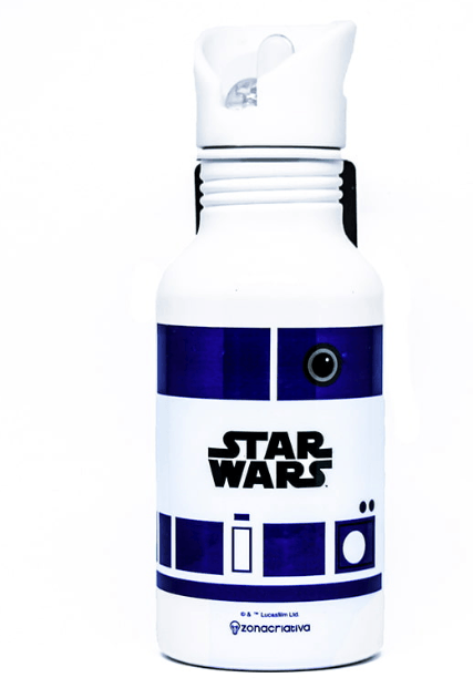 Garrafa Alumínio - R2D2- Star Wars