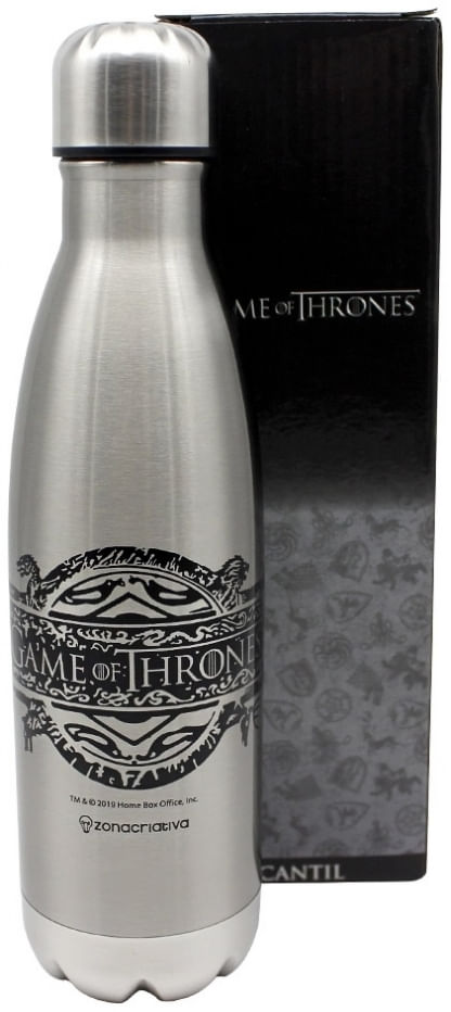 Garrafa Cantil Metálica - Game Of Thrones