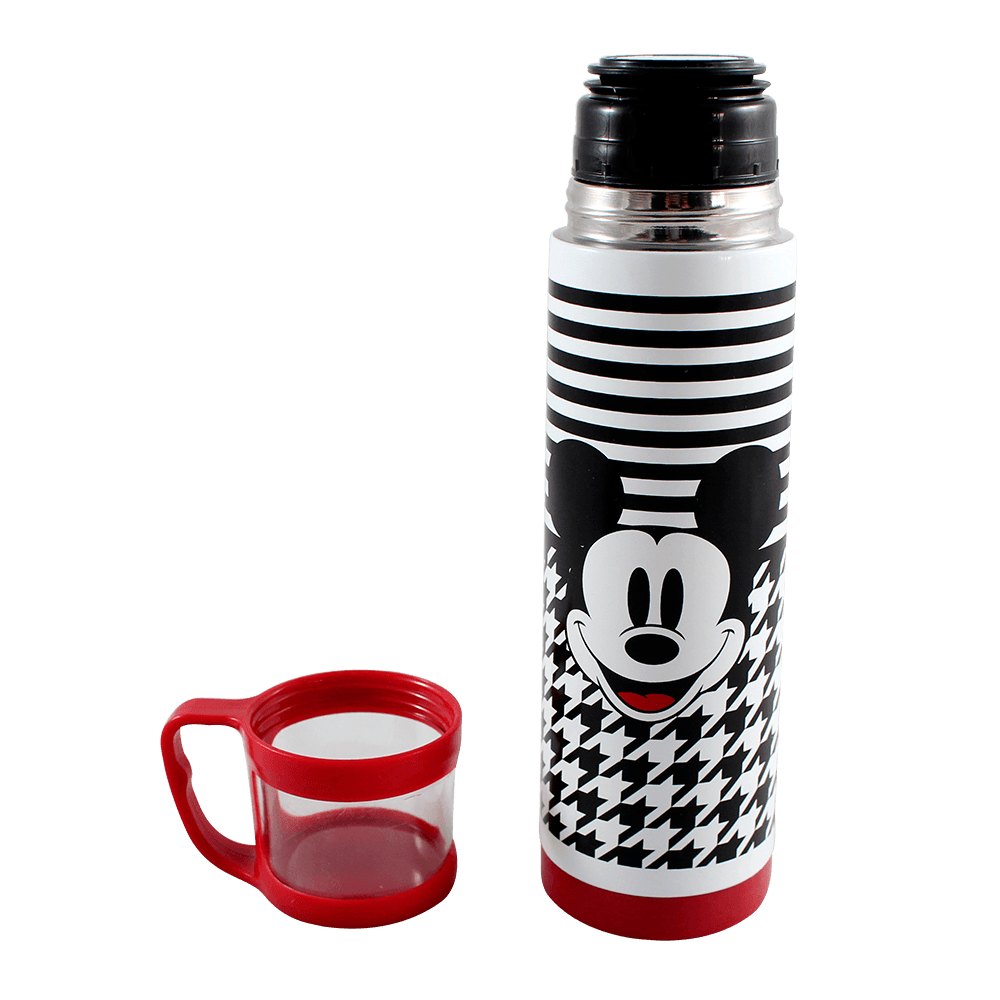 Garrafa Térmica 500 ml com Caneca - Mickey Mouse