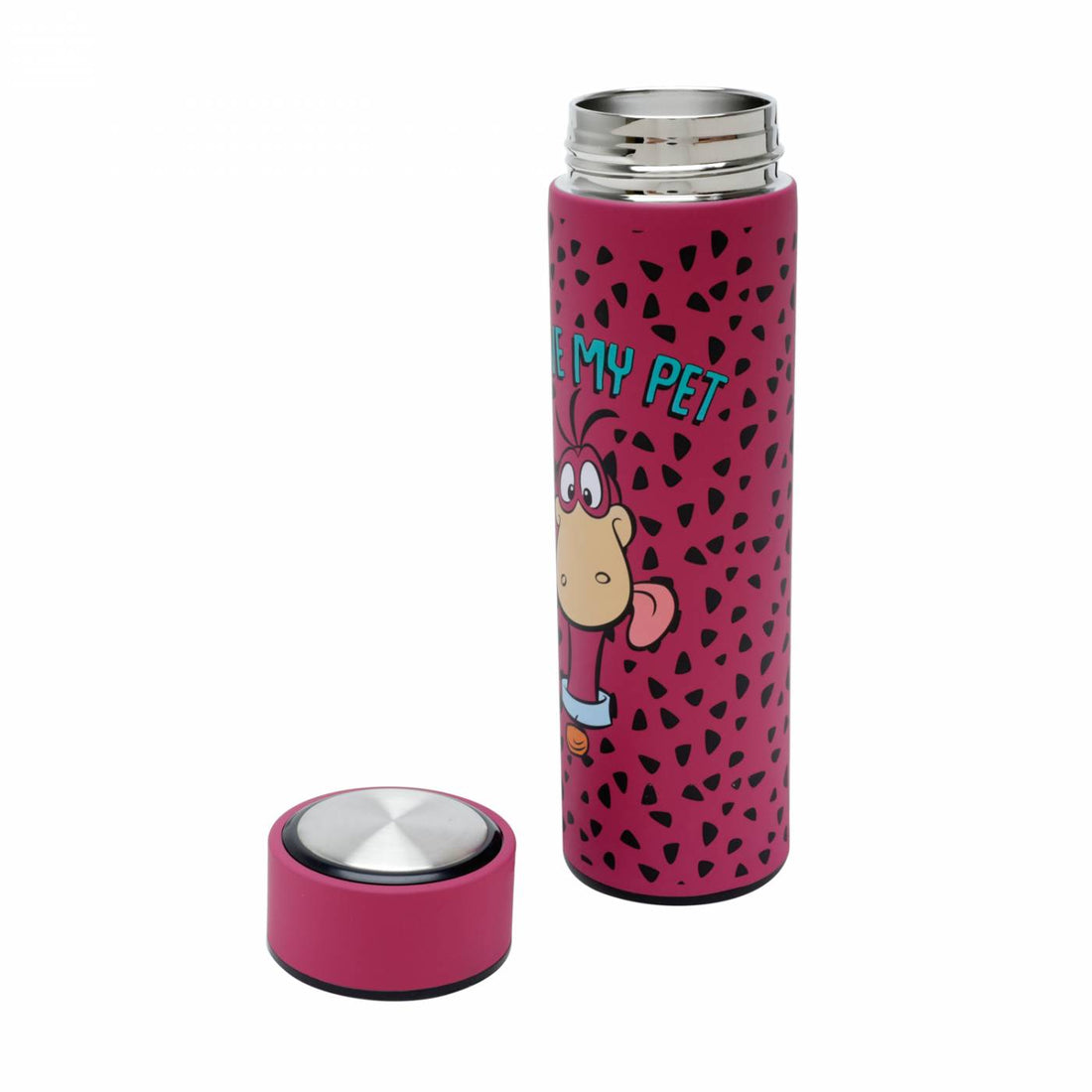 Garrafa térmica aço Inox - Flintstones - Dino