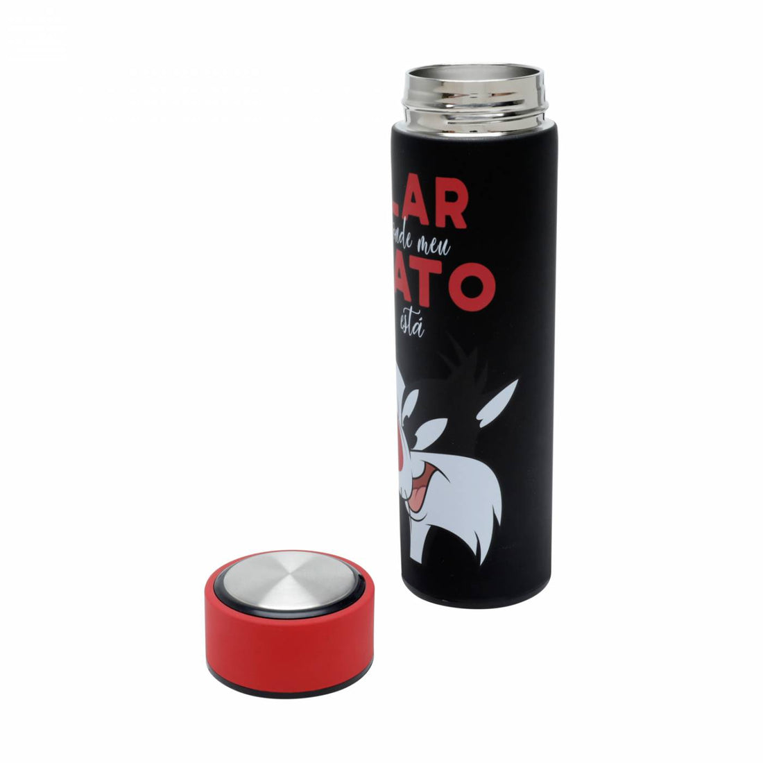 Garrafa térmica aço Inox - Looney Tunes - Frajola