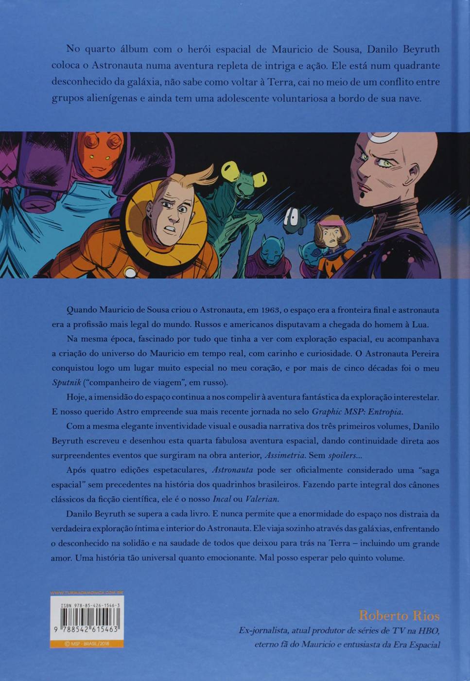 Graphic MSP - Astronauta - Entropia (Capa Dura)