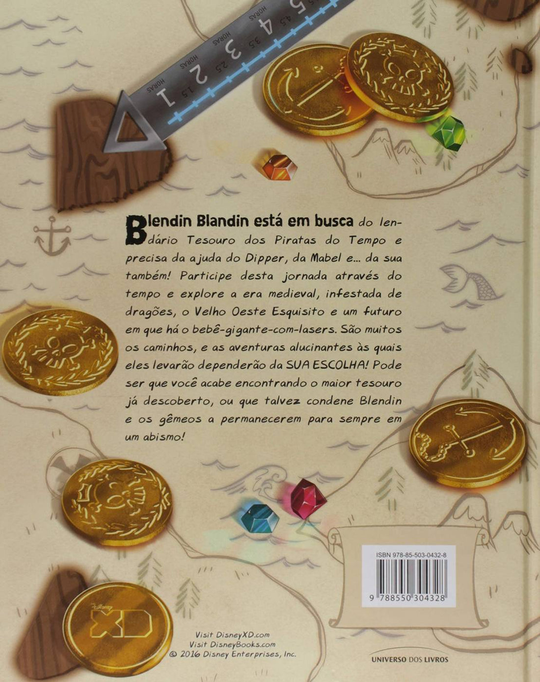 Gravity Falls - Dipper a Mabel em: A Maldição do Tesouro dos Piratas do Tempo